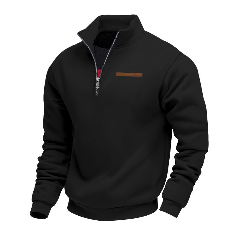 Herren Pullover Kapuze Modern Style Hochwertig