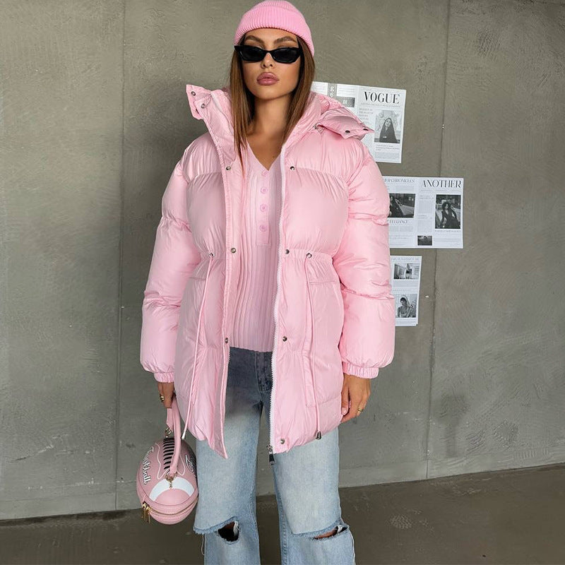 Damen Oversize Daunenparka Warm Elegant