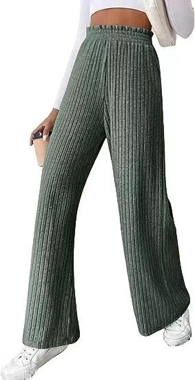 Damen Strickhose Bequem Elegant