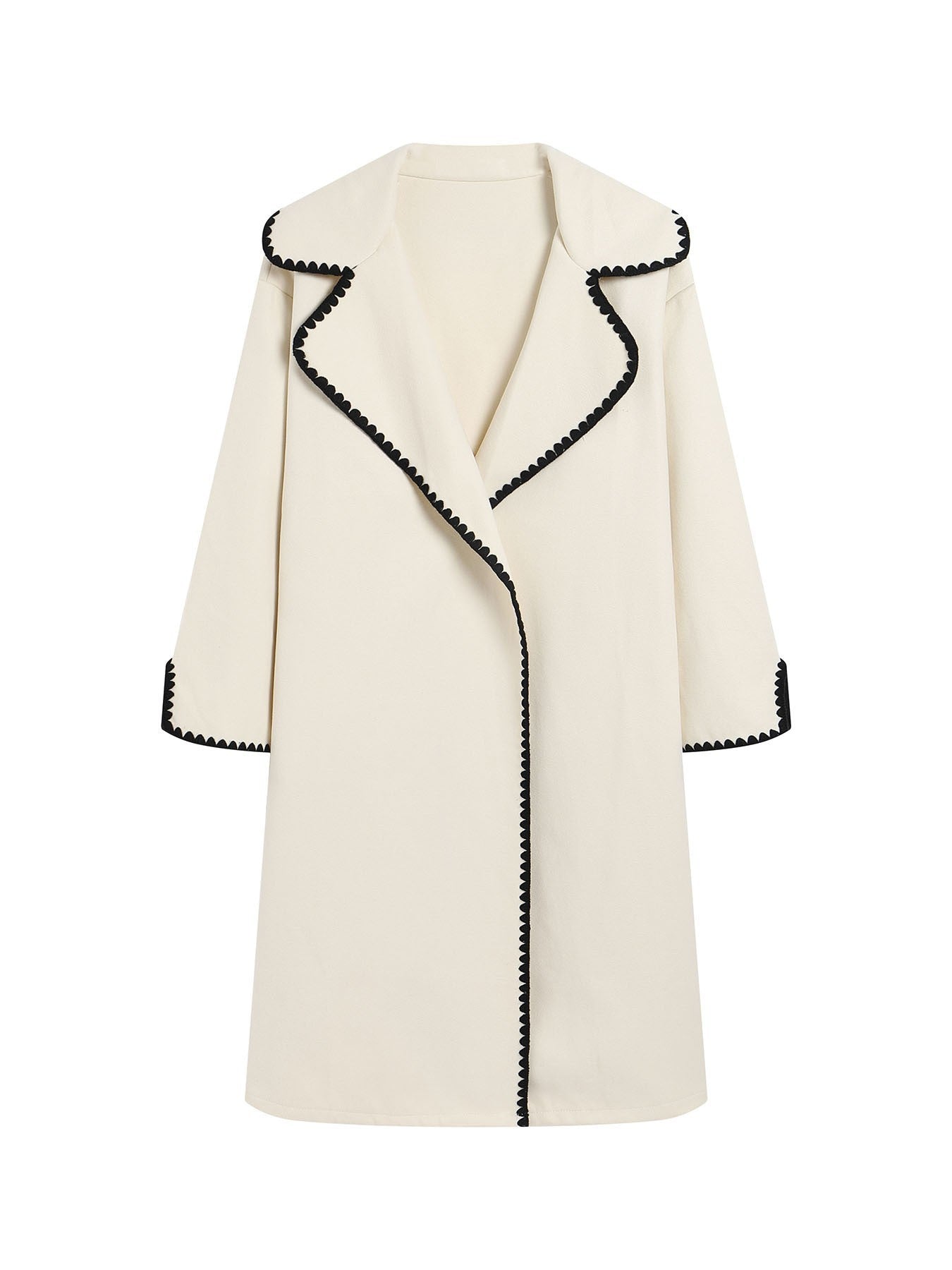 Große Windbreakerjacke Wolle Übergröße
