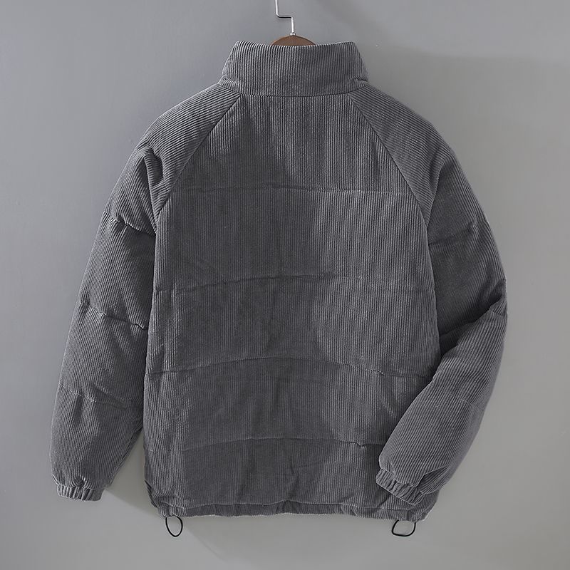 Stilvolle Kordjacke Modern Schnitt - IdealeKleiden