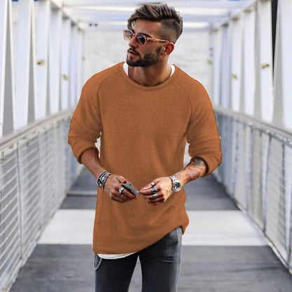 Herren Pullover Lässig Strick Design