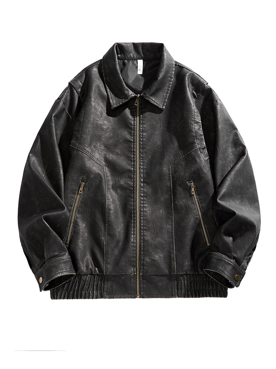 Herren Kurzjacke Elastisch Mit Taschen