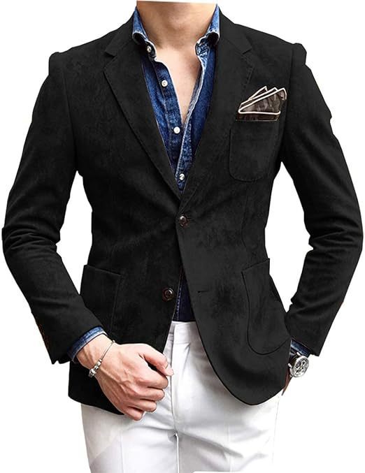 Herren Blazer Elegant Moderner Schnitt