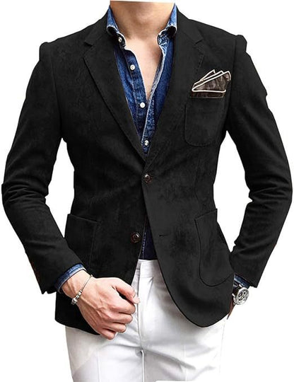 Herren Blazer Elegant Moderner Schnitt