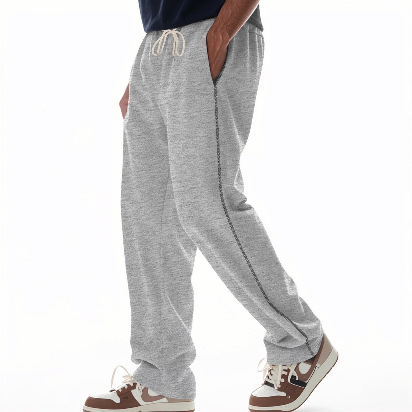 Herren Freizeithose Bequem Atmungsaktiv Sportlich