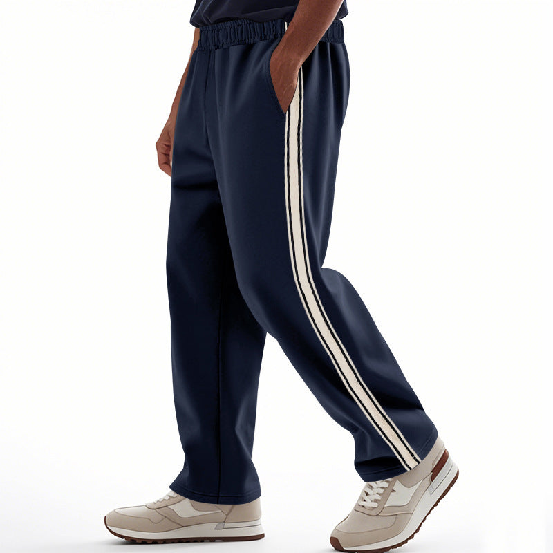 Herren Jogginghose Sportlich Streifen Elastisch