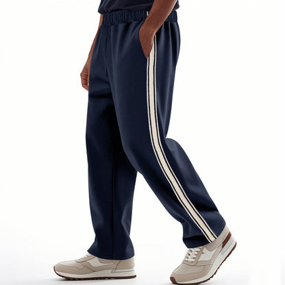 Herren Jogginghose Sportlich Streifen Elastisch
