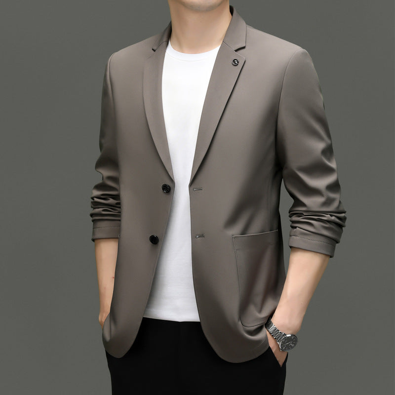 Schmale Blazer Herren Klassisch Zweiknopf
