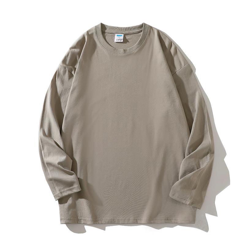 Damen Langarm-Top aus 100% Baumwolle Elegantes Design