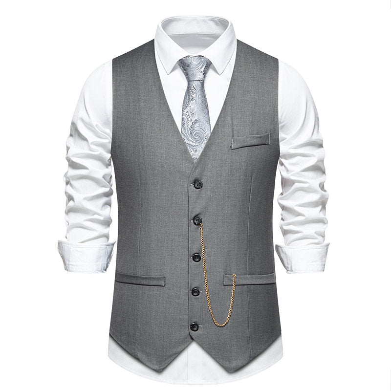 Herren Anzugweste Elegant Klassisch Modern