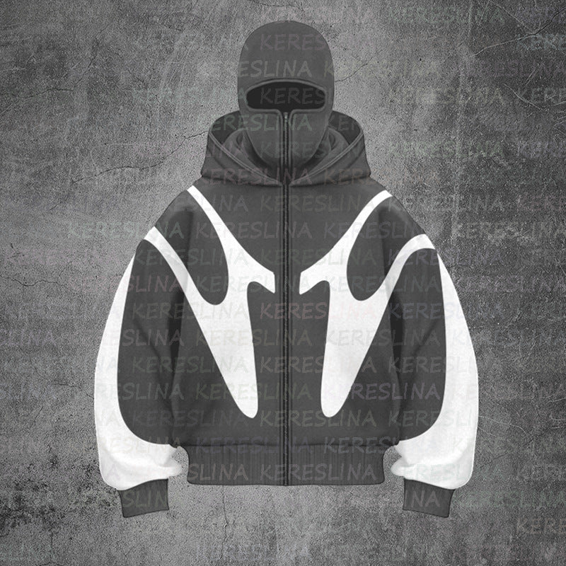 Damen Mode Oversized KapuzenjackeGroßes Design