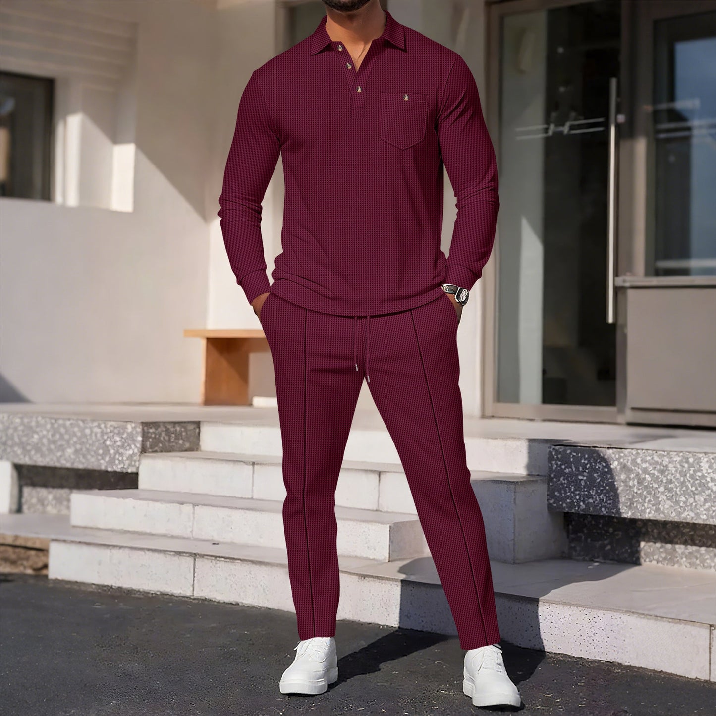 Herren Freizeitanzug Elegant atmungsaktiv