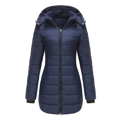 Damen Pufferjacke Gefüttert Warm Isoliert