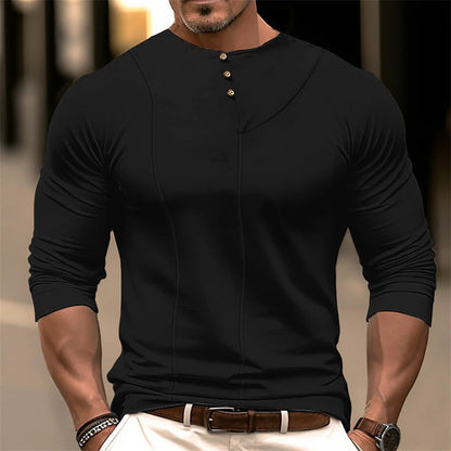 Elegantes Kleid Slim Fit Langärmlig Baumwolle
