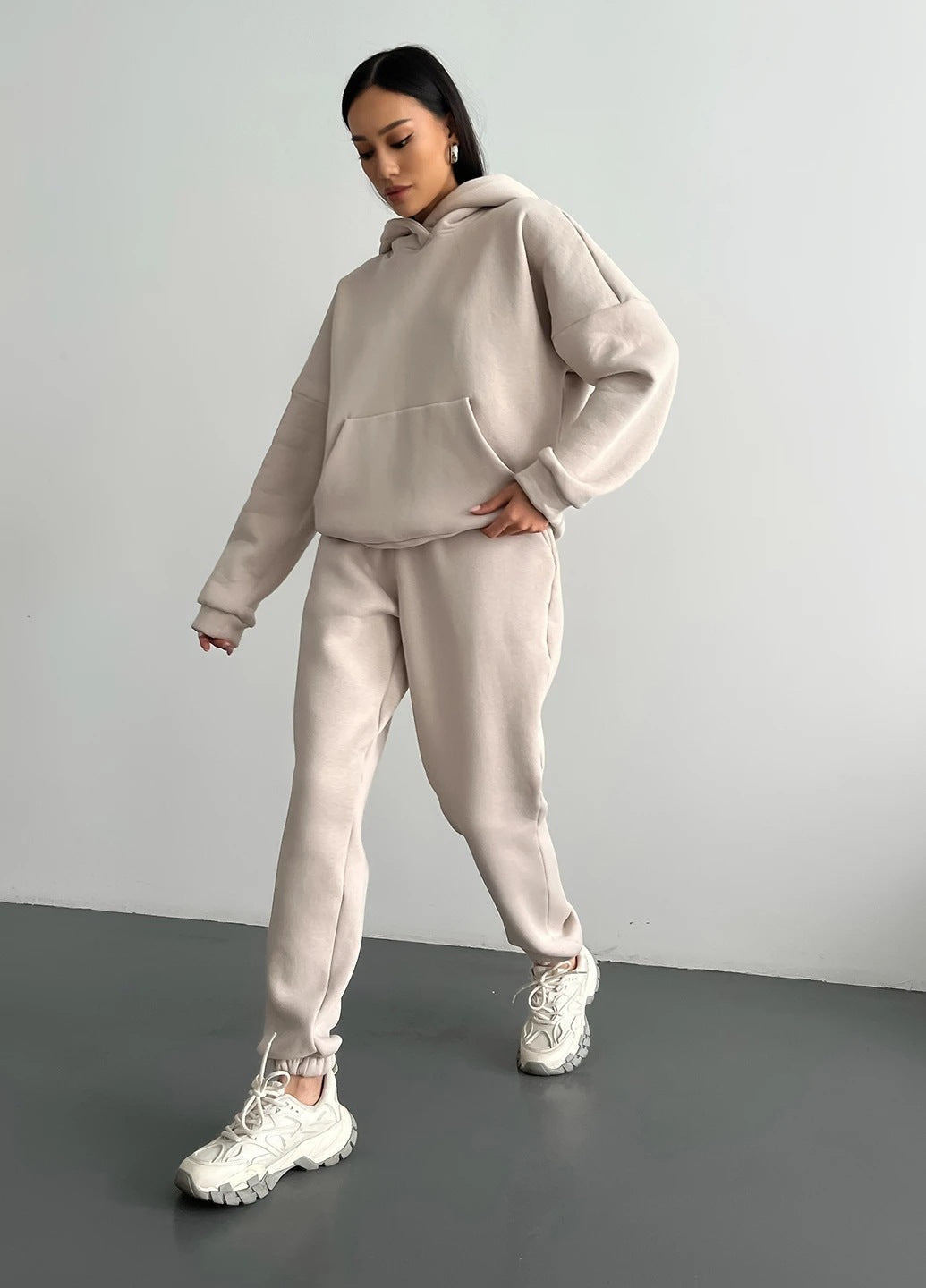 Damen Hoodie Set Wellness Wear Soft