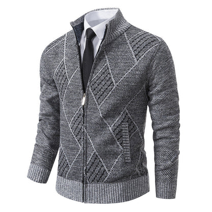 Herren Strickjacke Slim Fit Modernes Design