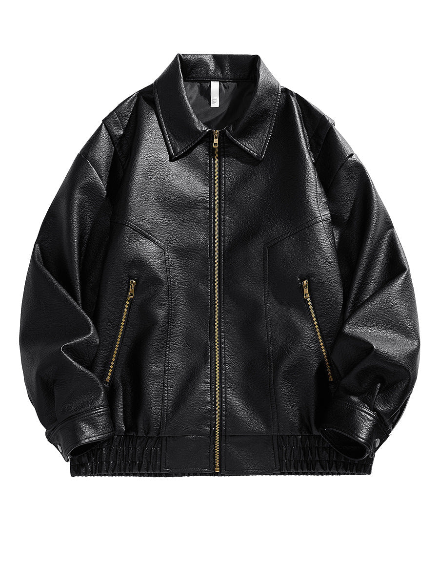 Herren Kurzjacke Elastisch Mit Taschen