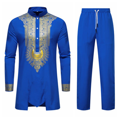 Herren Anzug Set Elegant Muster Exklusiv