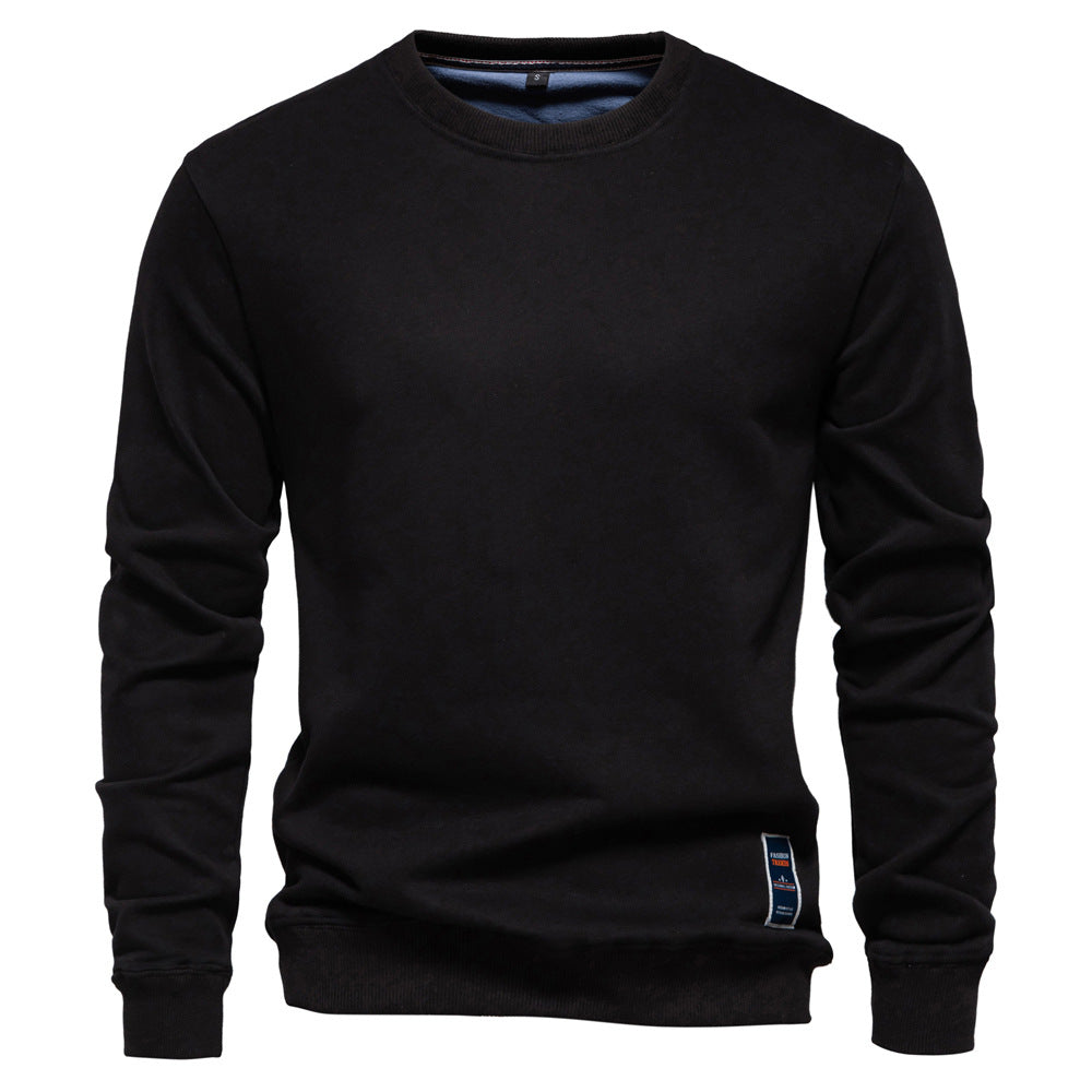 Herren Sweatshirt Klassisch Rundhals Modern Style