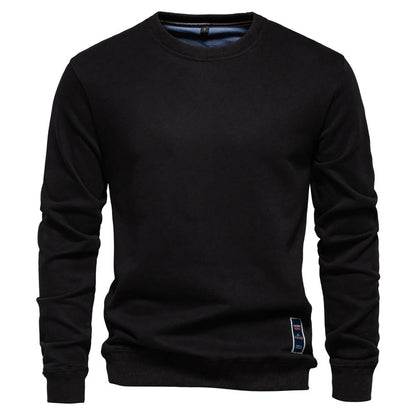 Herren Sweatshirt Klassisch Rundhals Modern Style