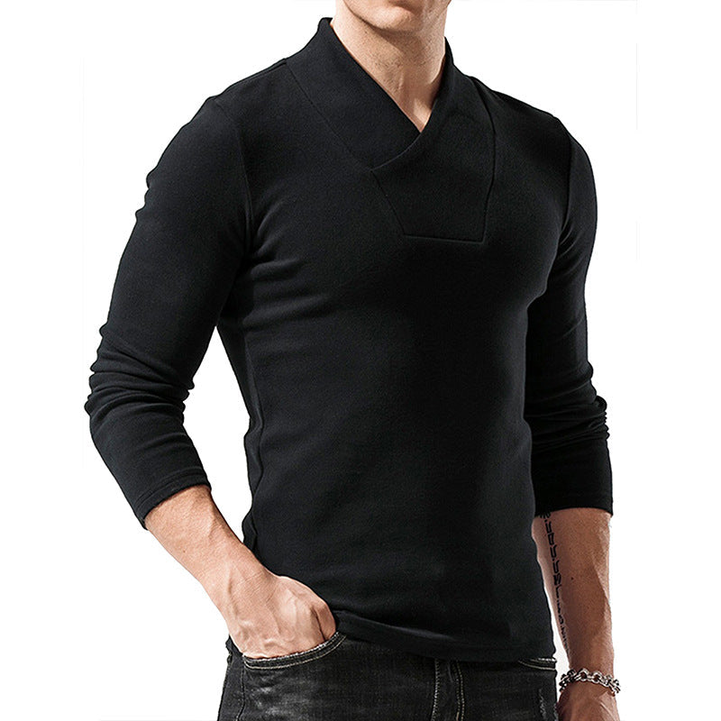 Elegantes Kleid Slim Fit Wolle Asymmetrischer Ausschnitt