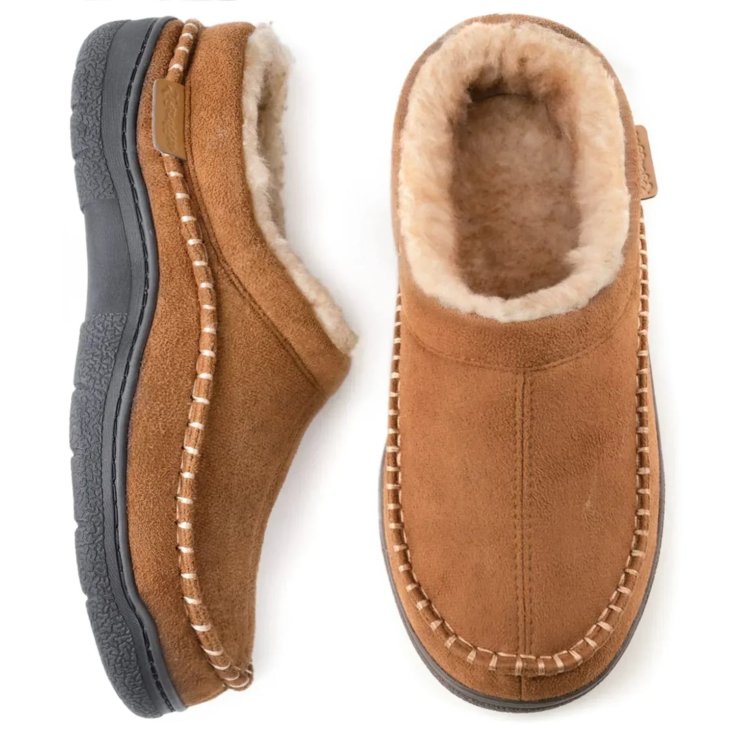 Bequeme Hausschuhe Männer Warm Fleece