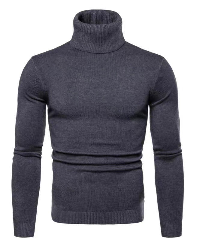Herren Rollkragenpullover aus Baumwolle Elegantes Design
