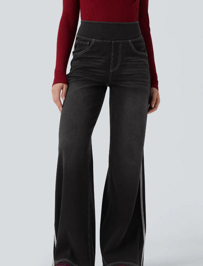 Damen Jogger Hose Mit Streifen Hochwerdig Modisch