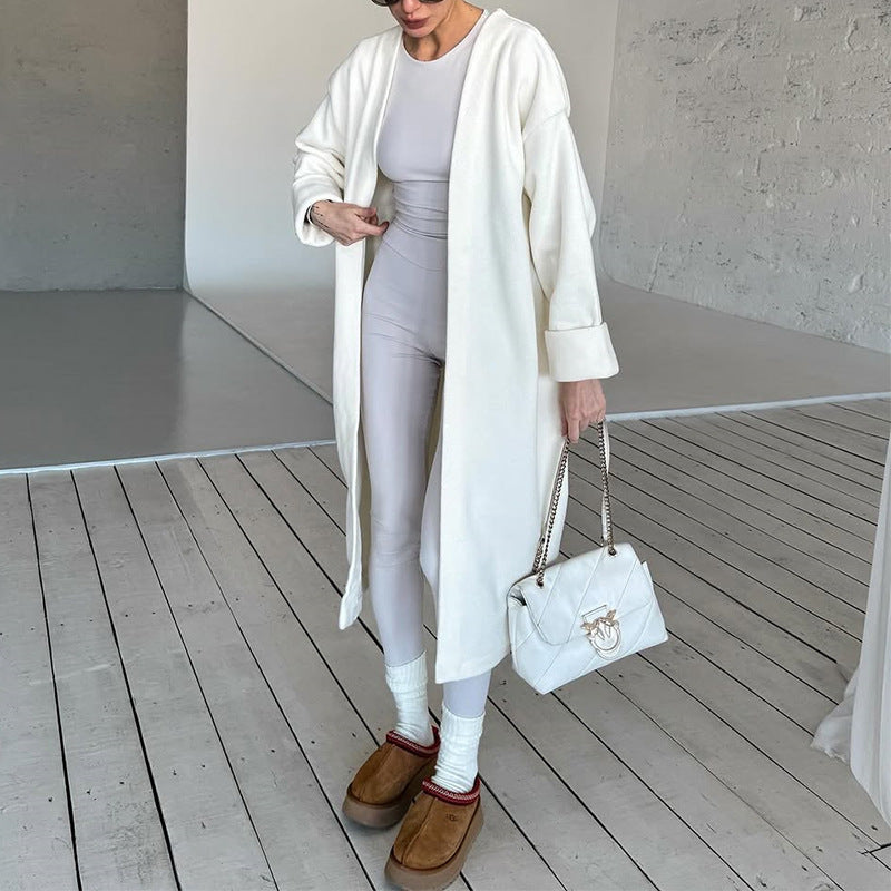 Weicher Damen Wintermantel Oversized Stil