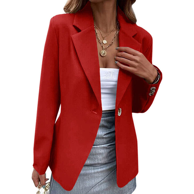 Damen Blazer Slim Fit Elegant Design