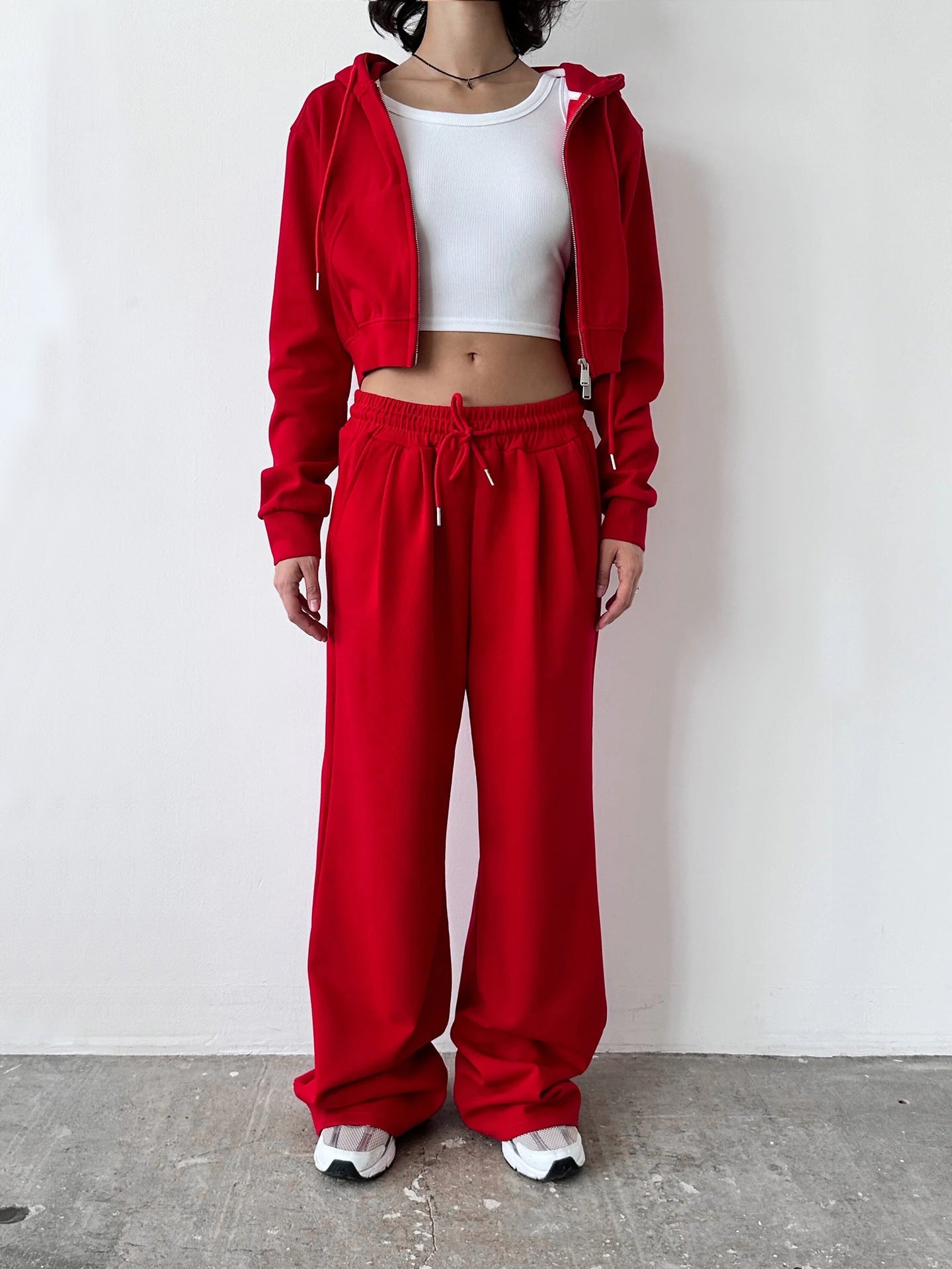 Damen Sportanzug Hoodie und Jogginghose Hochwertig Bequem