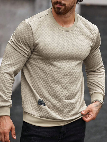 Herren Sweatshirt Bequem Sportlich