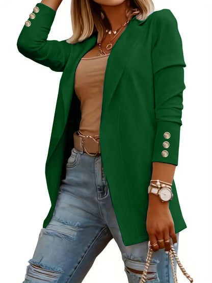Damen Blazer Elegant Taille Schlank