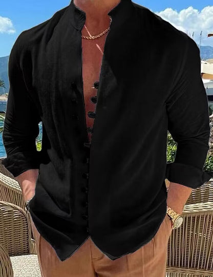 Herren Leichtgemachte Freizeithemd Casual Style
