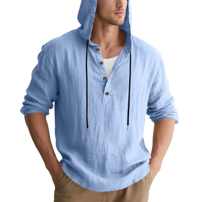 Herren Kapuzenpullover Lässig Baumwolle Hochwertig
