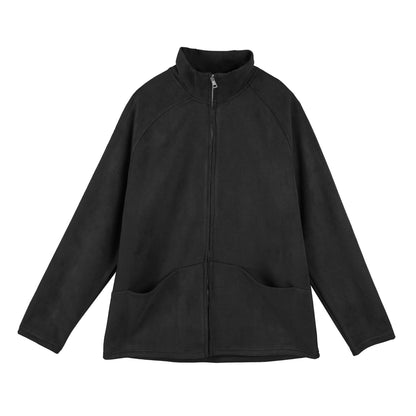 Damen Fleecejacke Warm Hochkragen Praktisch