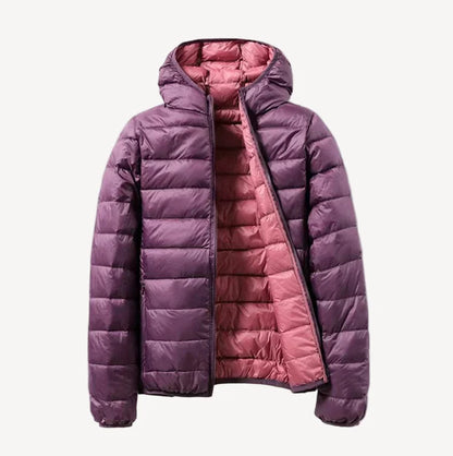 Damen Winterjacke Langarm Reißverschluss