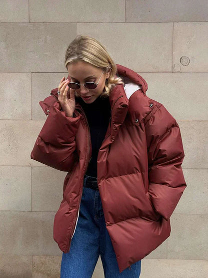 Warmes Steppjacke Damen Puffer