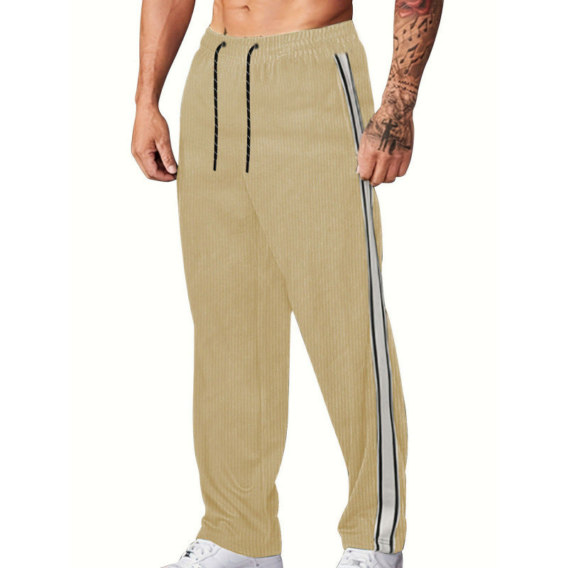 Herren Sport Hose Mit Streifen Modern Design