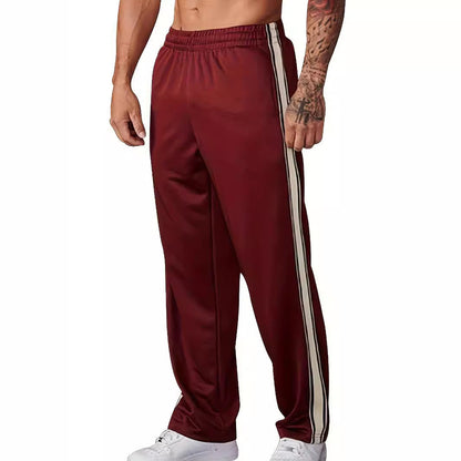 Herren Sport Hose Mit Seitenstreifen Modern Design - IdealeKleiden
