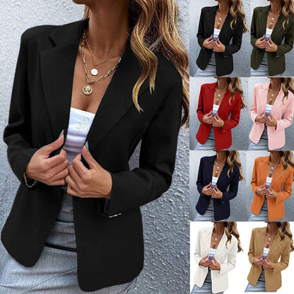Damen Blazer Slim Fit Elegant Design - IdealeKleiden
