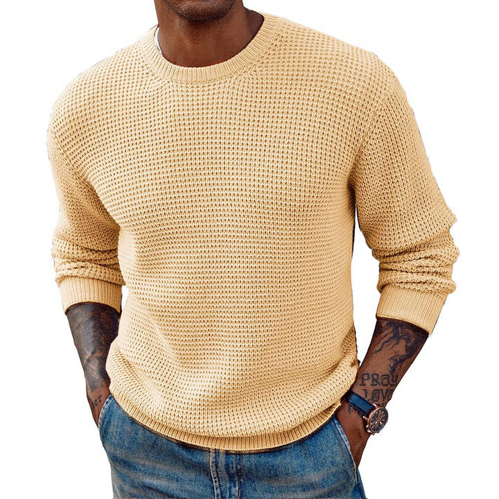 Herren Pullover Strukturiert Elegantes Design