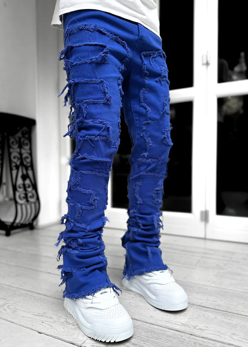 Herren Jeans Slim Fit Moderne Optik
