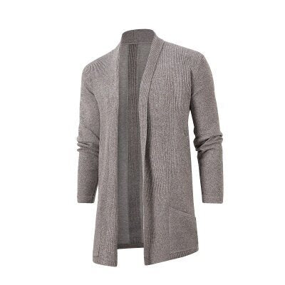 Herren Strickjacke Offener Schnitt Praktisch