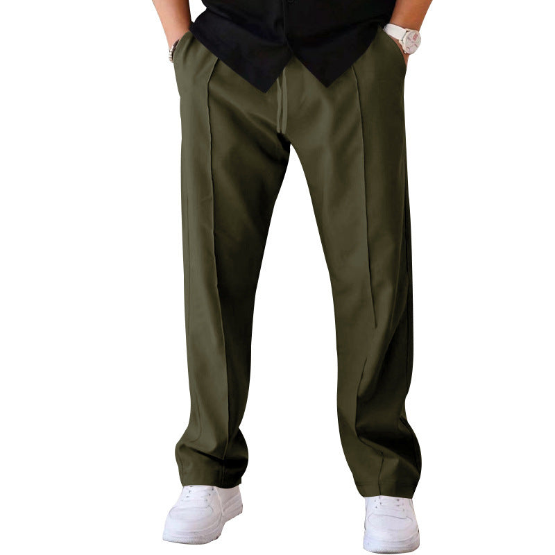 Herren Freizeithose Elegant Gerader Schnitt