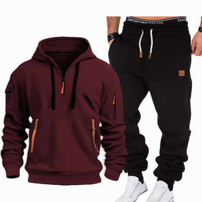 Bequemer Herren Jogginganzug Sportlich Elegant