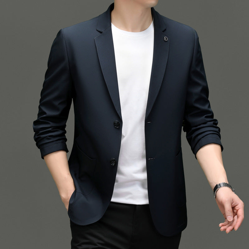 Schmale Blazer Herren Klassisch Zweiknopf