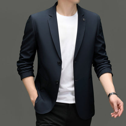 Schmale Blazer Herren Klassisch Zweiknopf