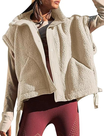 Damen Fleeceweste Modern Trendy